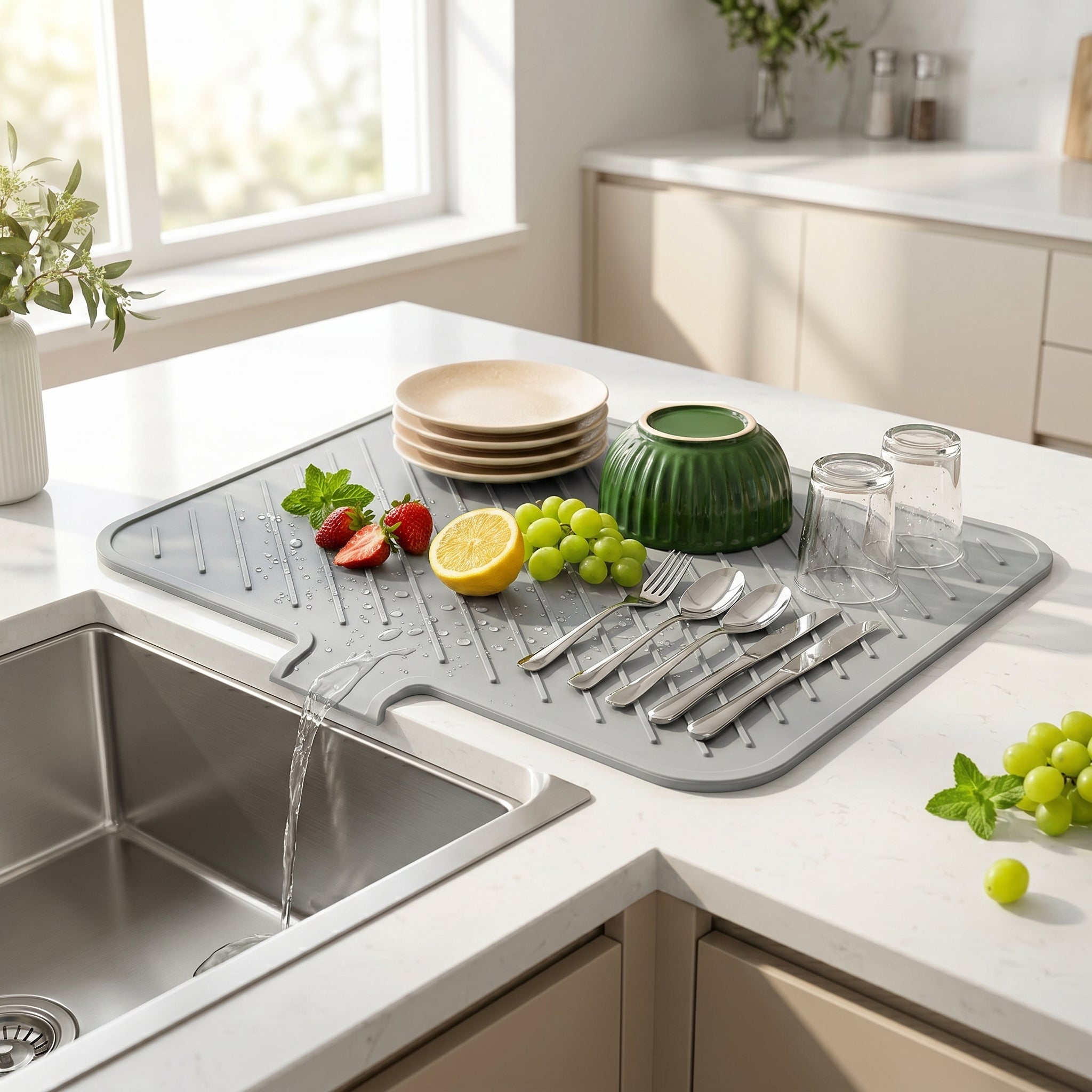 Kitchenwell™ Dish Drying Mat
