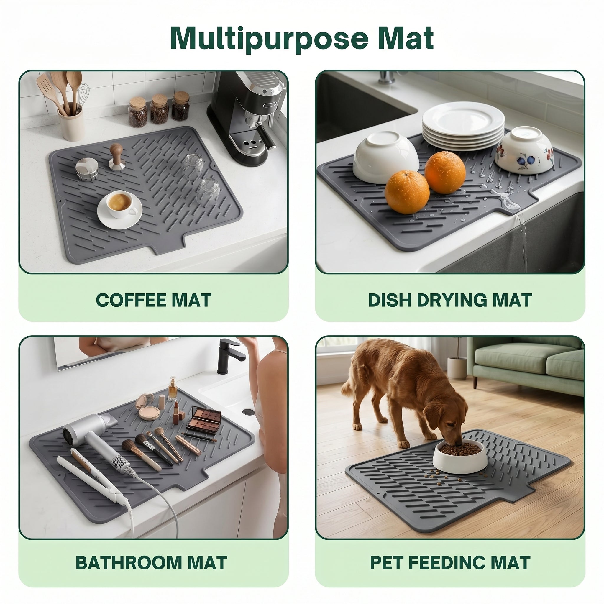 Kitchenwell™ Dish Drying Mat